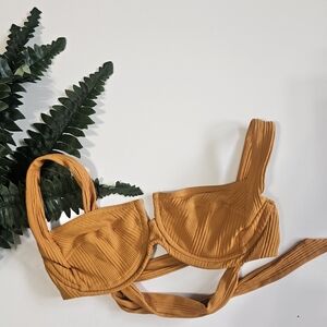 L*space Camilla top in mustard yellow